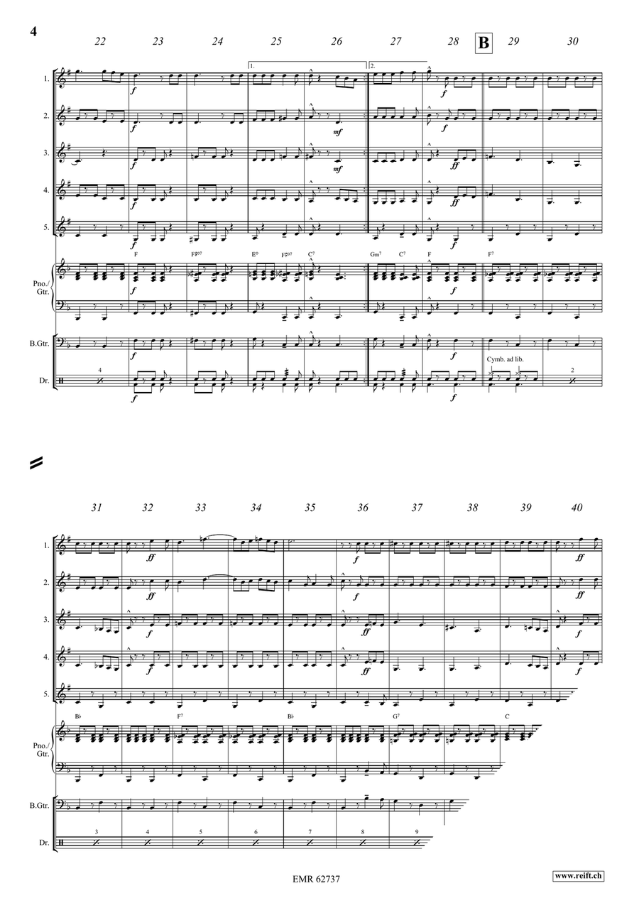 Up And Away Up And Away Cornet scores gallery preview page 5