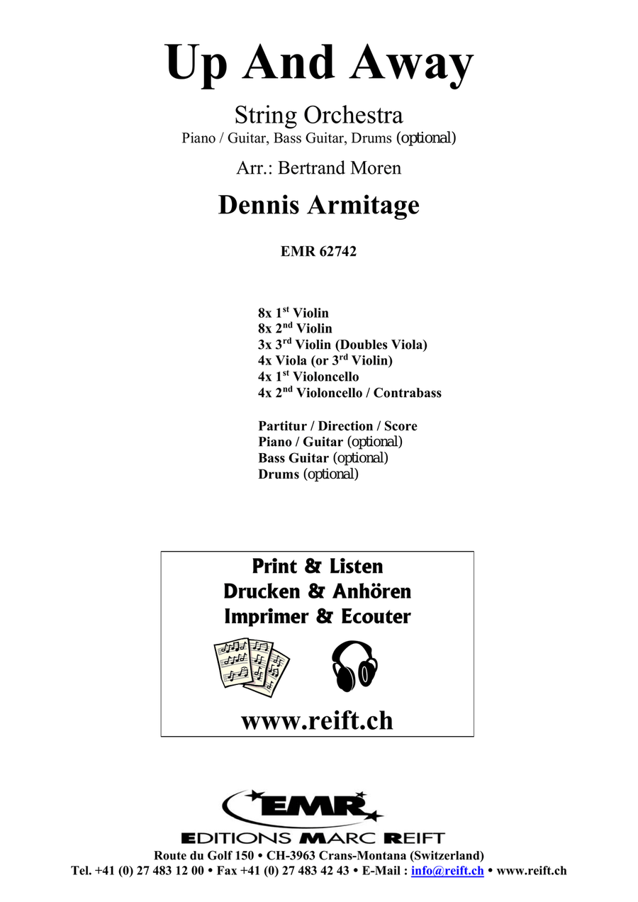 Up And Away Up And Away String Orchestra scores gallery preview page 2