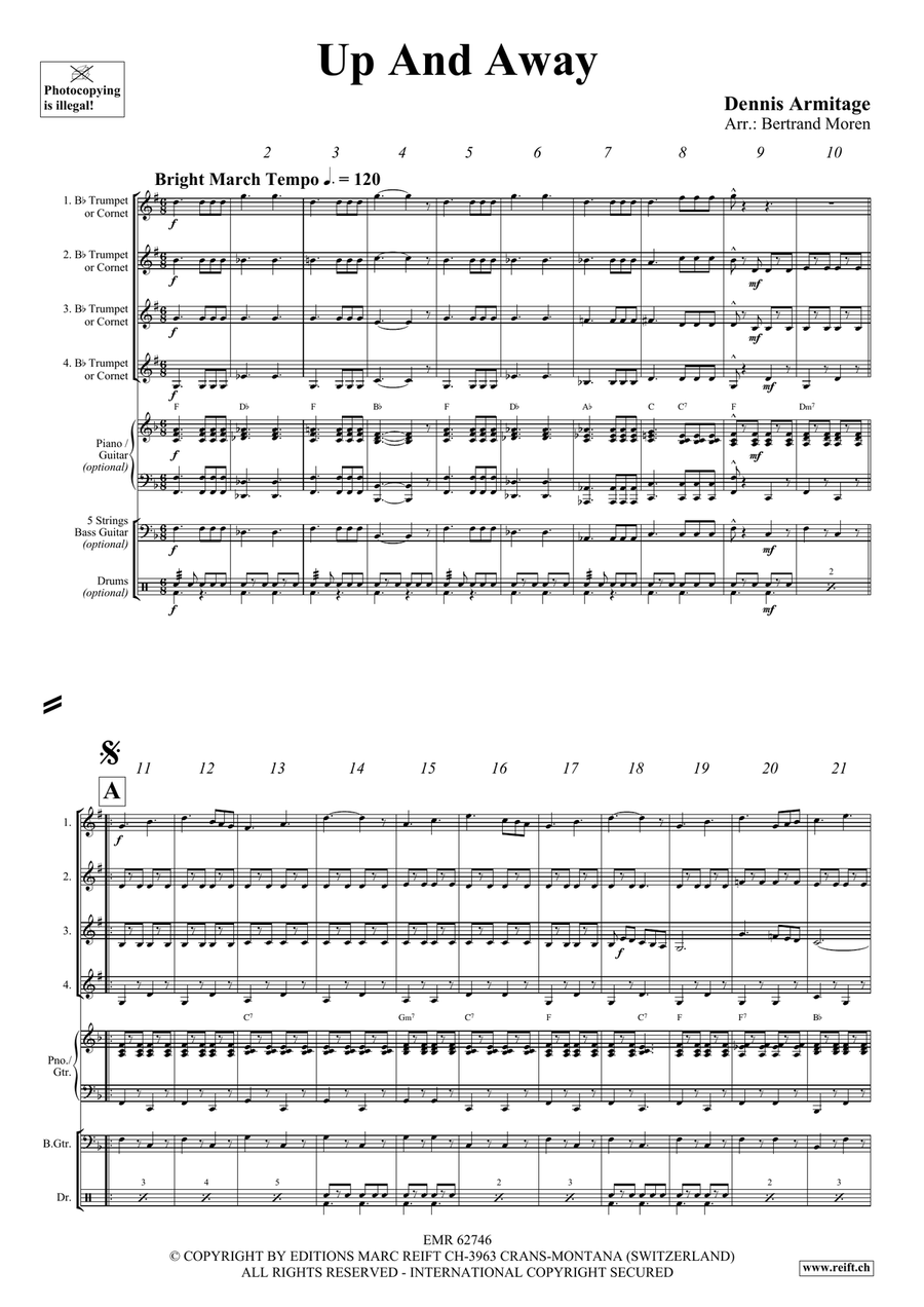 Up And Away Up And Away Cornet scores gallery preview page 4