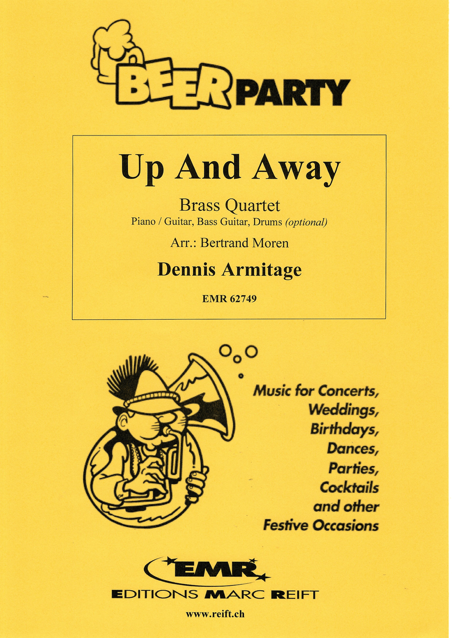 Up And Away Up And Away Brass Quartet scores gallery preview page 1