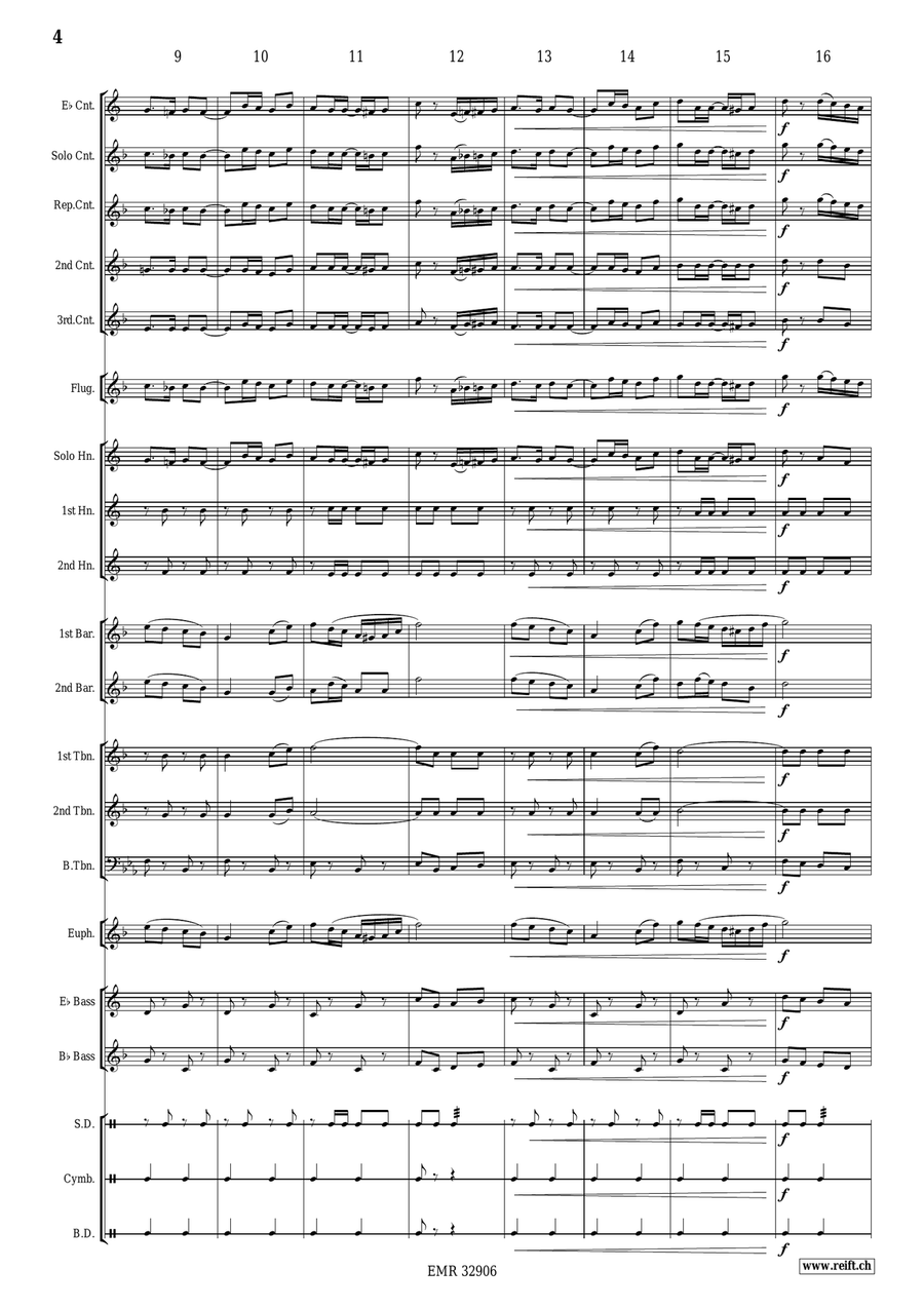 Acrobat Acrobat Brass Band scores gallery preview page 6
