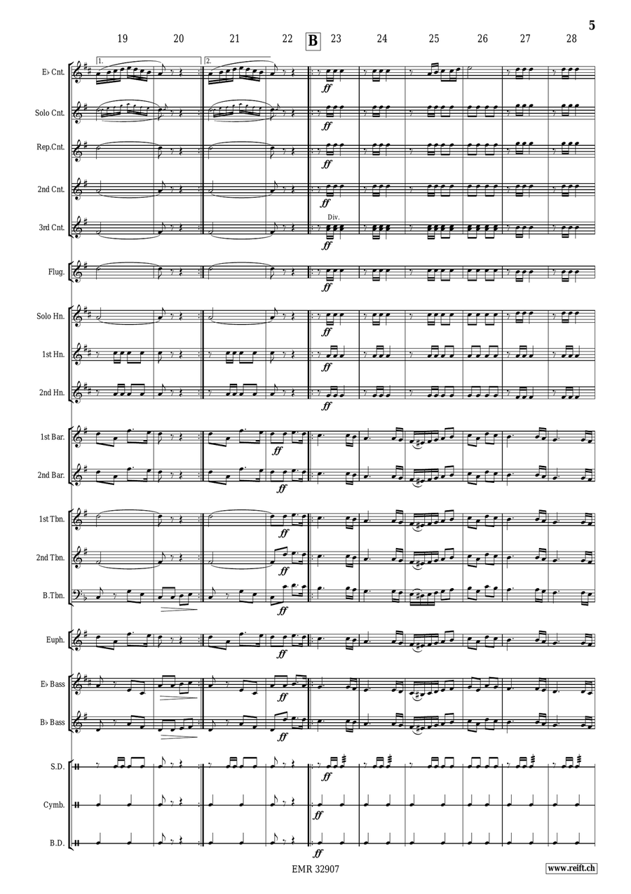 Energy Energy Brass Band scores gallery preview page 7