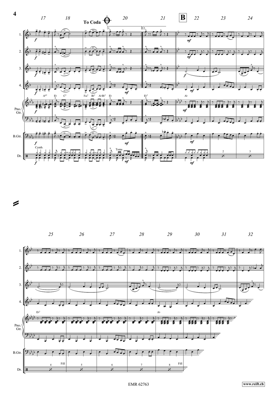 Everybody Clap Your Hands Cornet scores gallery preview page 5