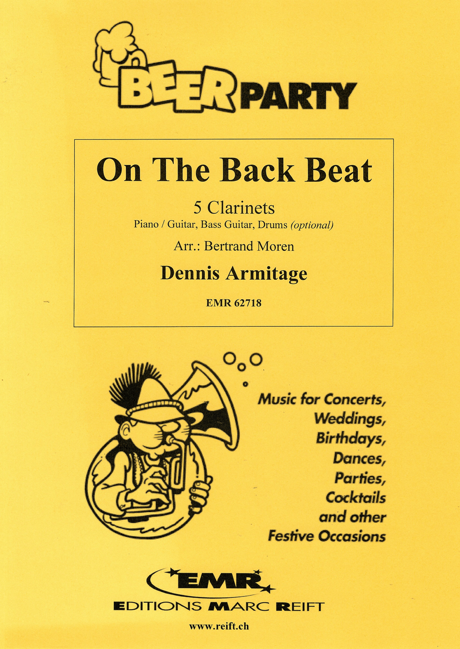 On The Back Beat On The Back Beat Clarinet Quintet scores gallery preview page 1