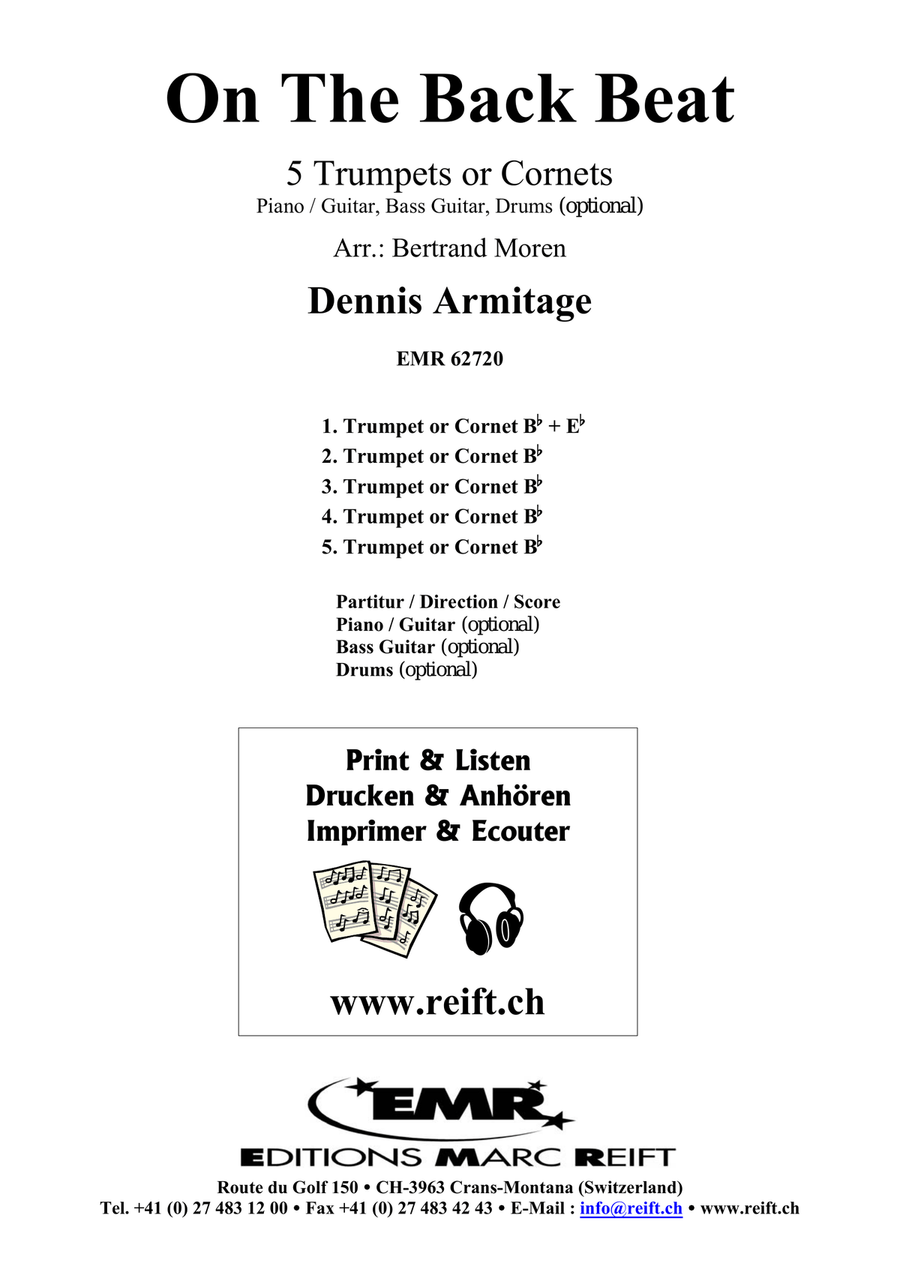 On The Back Beat On The Back Beat Cornet scores gallery preview page 2