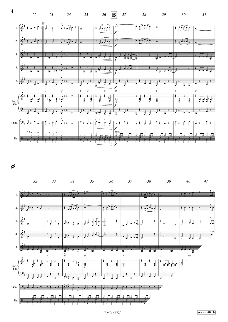 On The Back Beat On The Back Beat Cornet scores gallery preview page 5