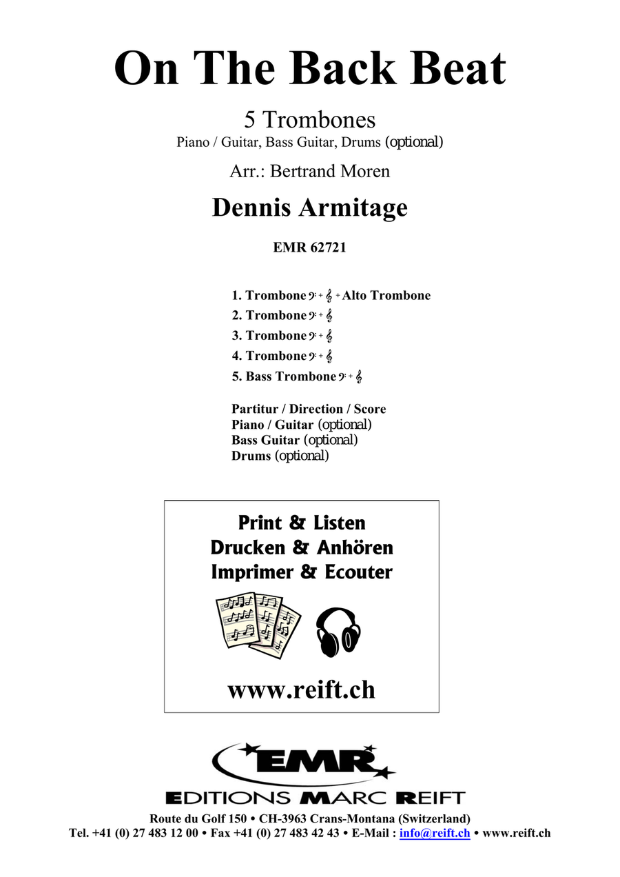 On The Back Beat On The Back Beat Trombone scores gallery preview page 2