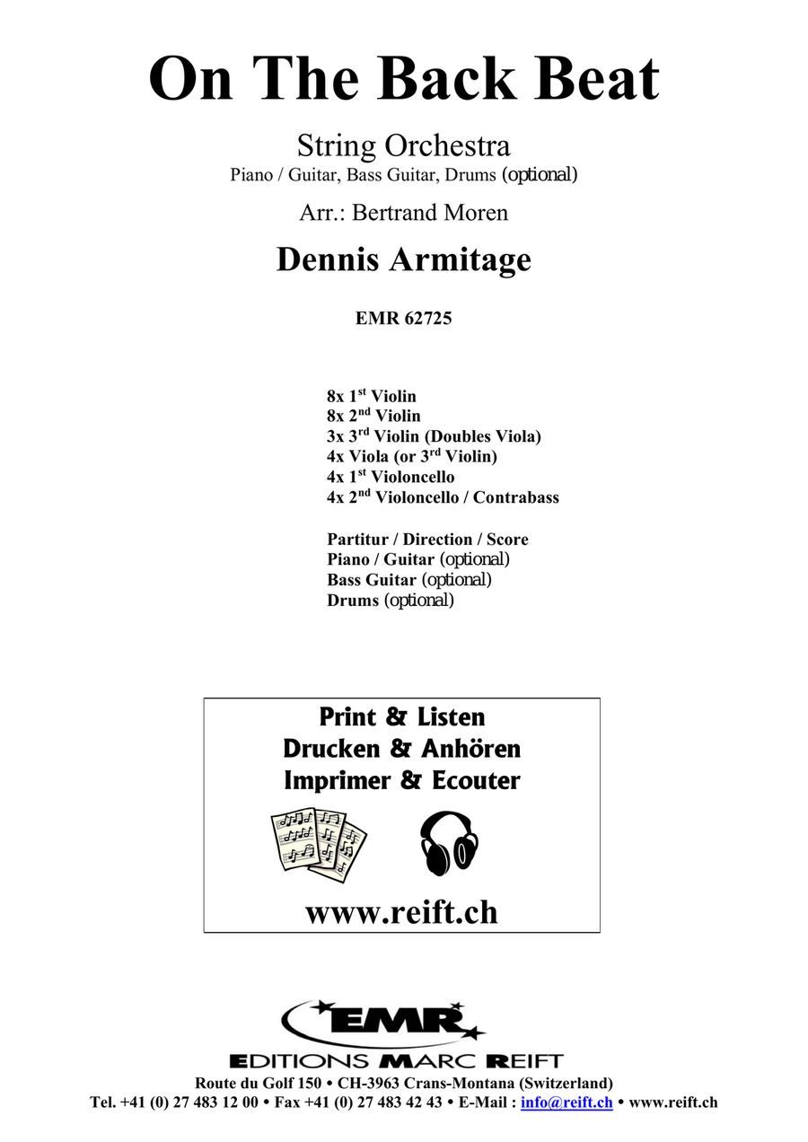 On The Back Beat On The Back Beat String Orchestra scores gallery preview page 2