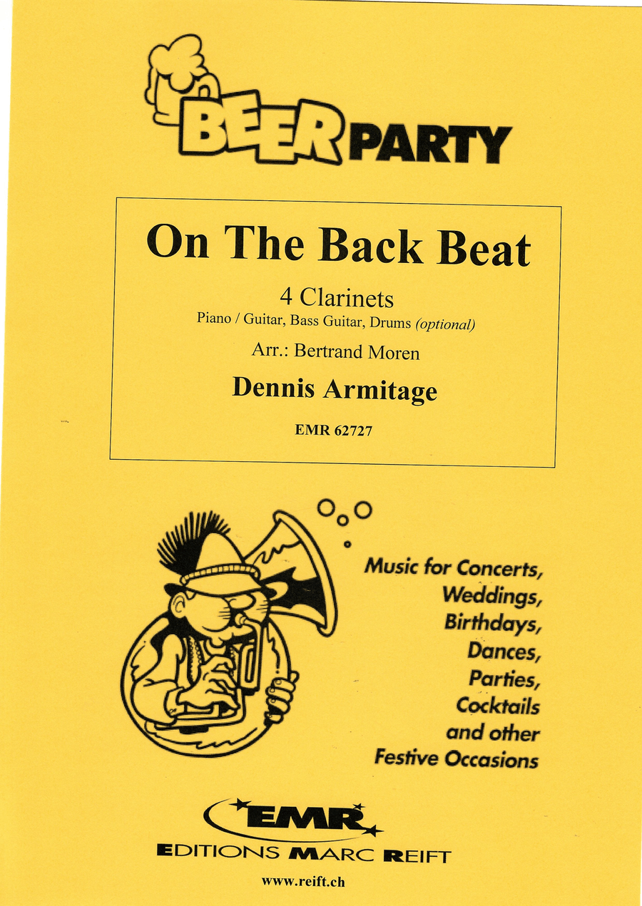 On The Back Beat On The Back Beat Clarinet Quartet scores gallery preview page 1