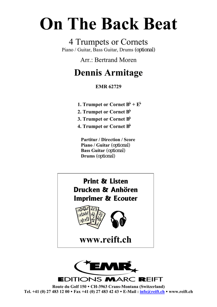 On The Back Beat On The Back Beat Cornet scores gallery preview page 2