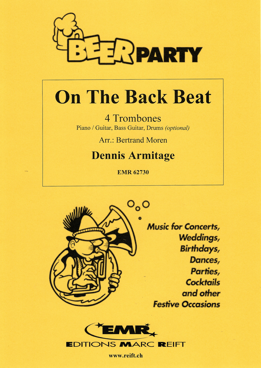 On The Back Beat On The Back Beat Trombone Quartet scores gallery preview page 1