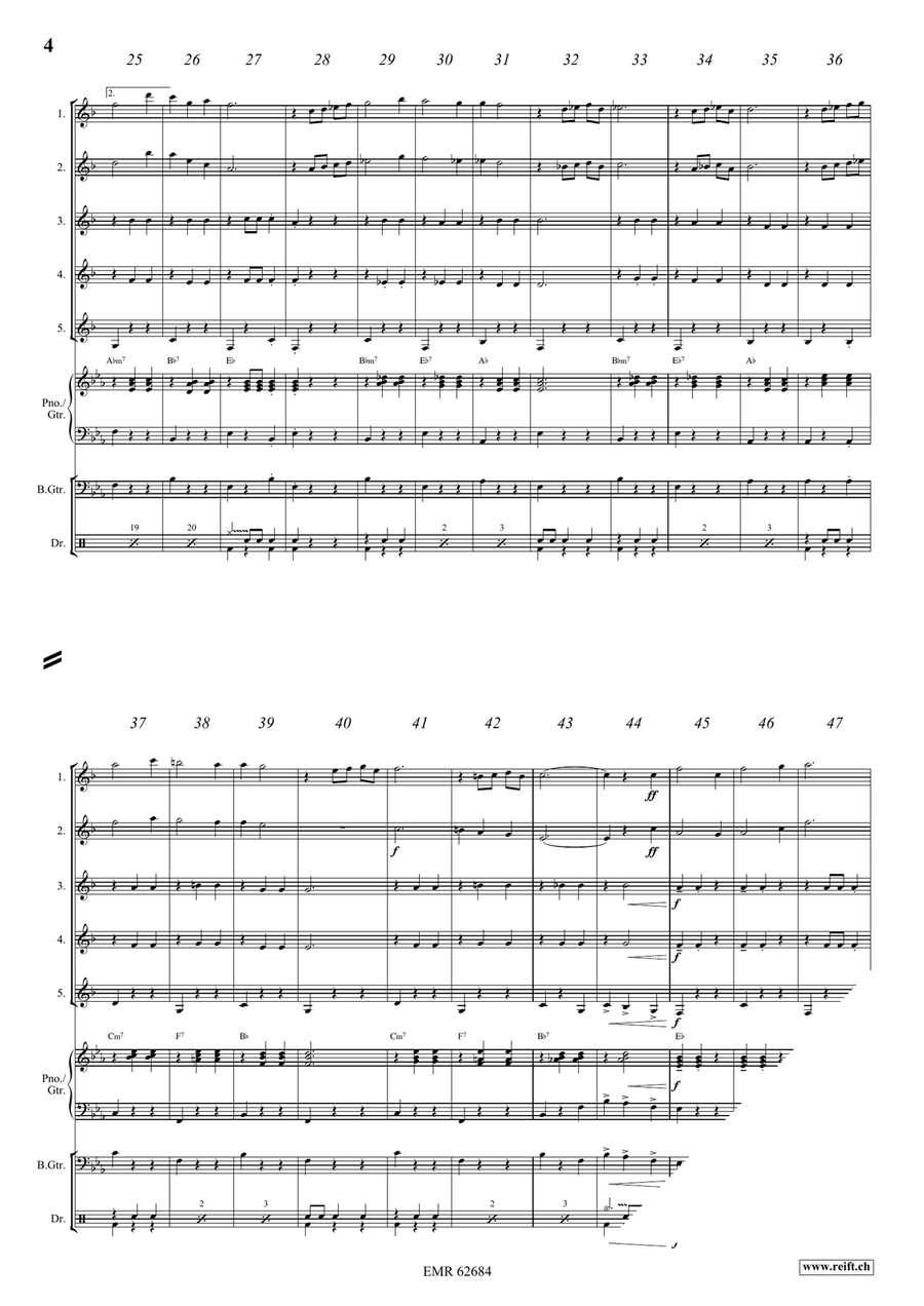 Silly-Willy Silly-Willy Clarinet Quintet scores gallery preview page 5