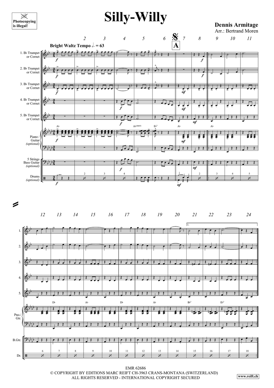Silly-Willy Silly-Willy Cornet scores gallery preview page 4