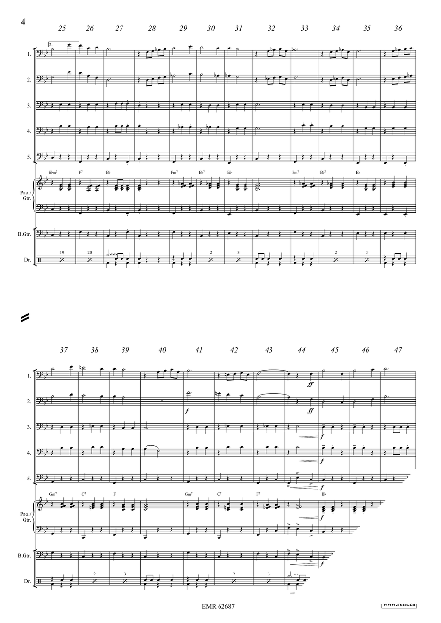 Silly-Willy Silly-Willy Trombone scores gallery preview page 5