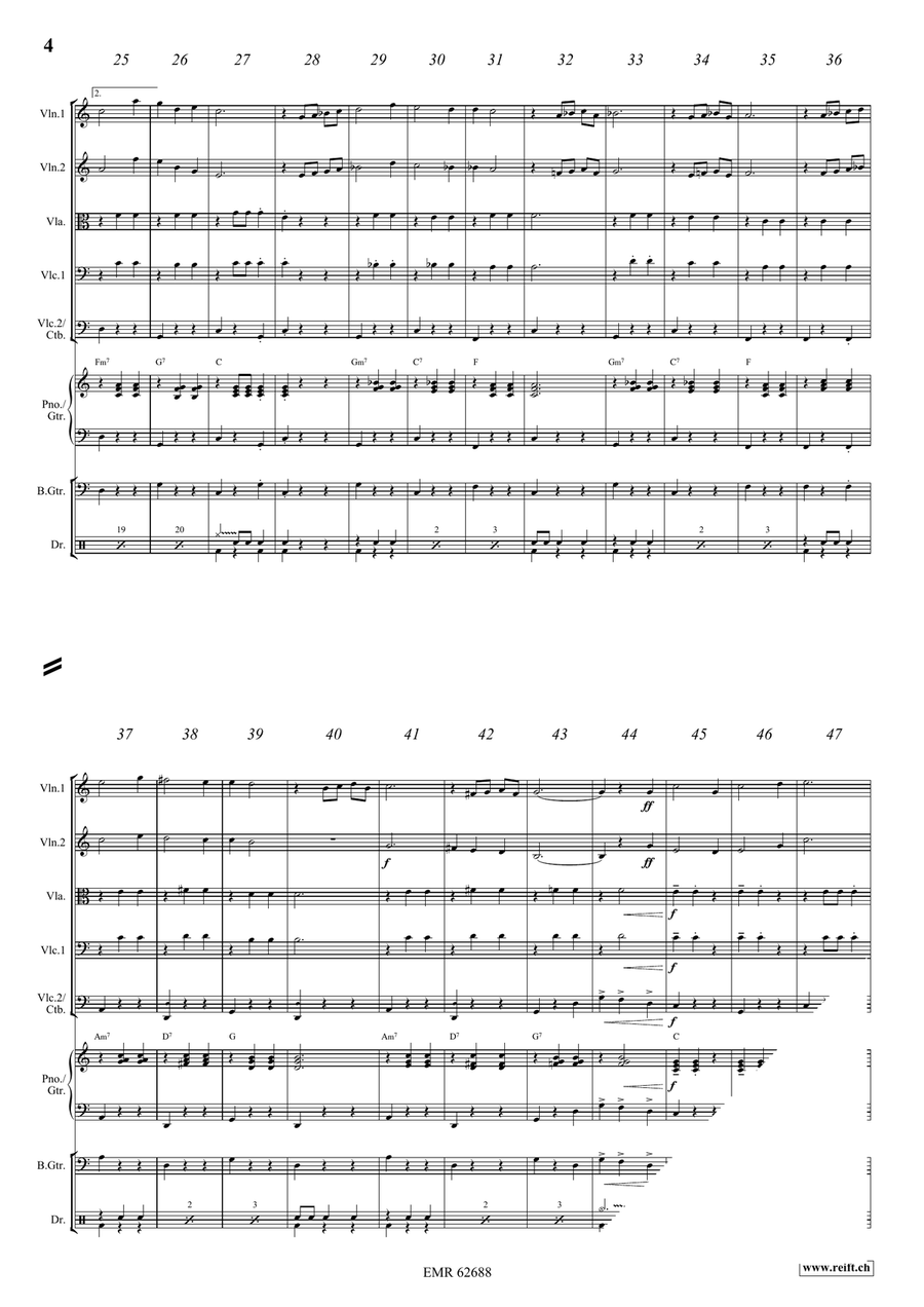 Silly-Willy Silly-Willy String Quintet scores gallery preview page 5