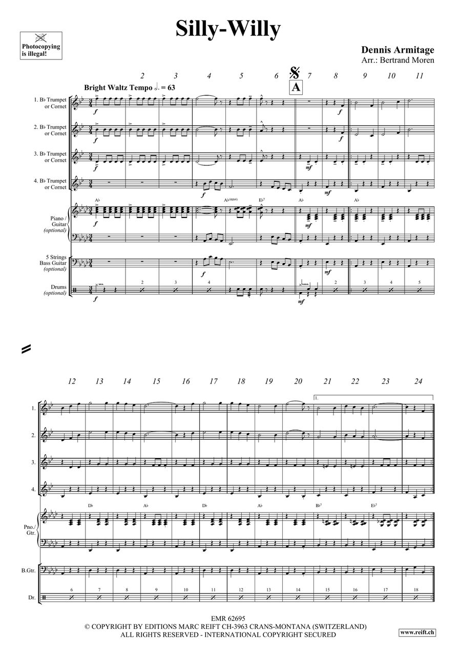 Silly-Willy Silly-Willy Cornet scores gallery preview page 4