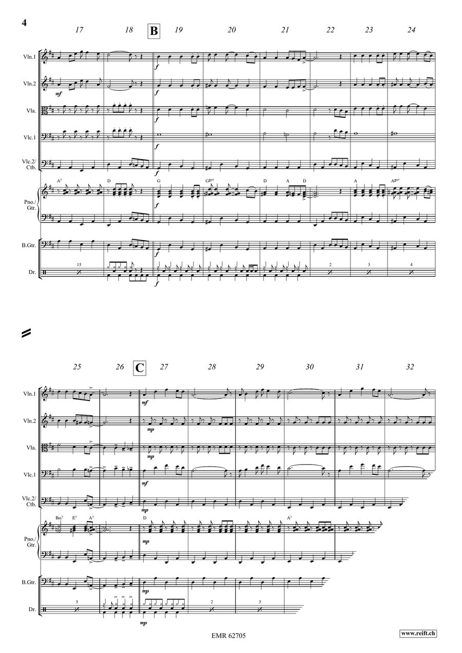 Bingo Bingo String Quintet scores gallery preview page 5