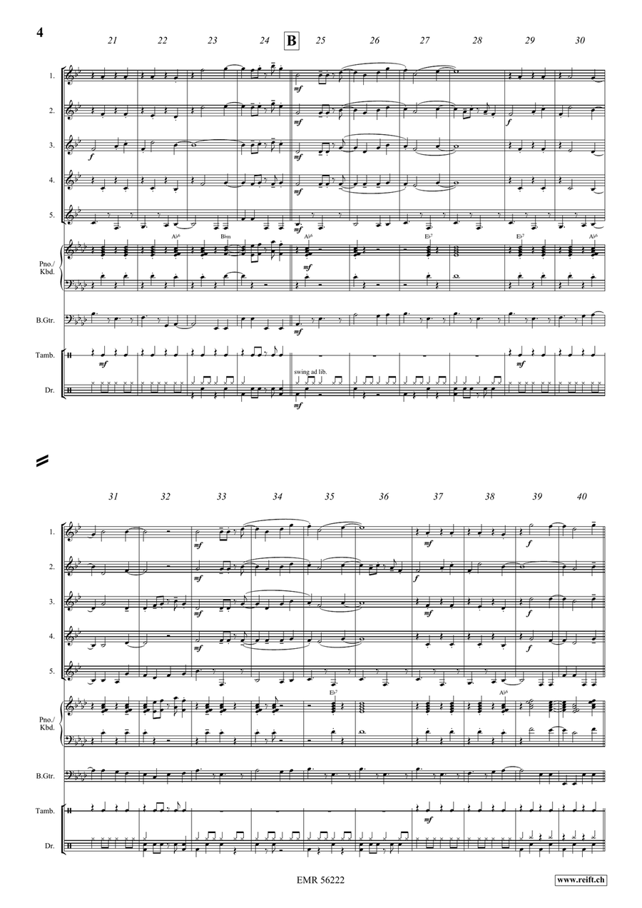 Laurenziberg Laurenziberg Clarinet Quintet scores gallery preview page 5