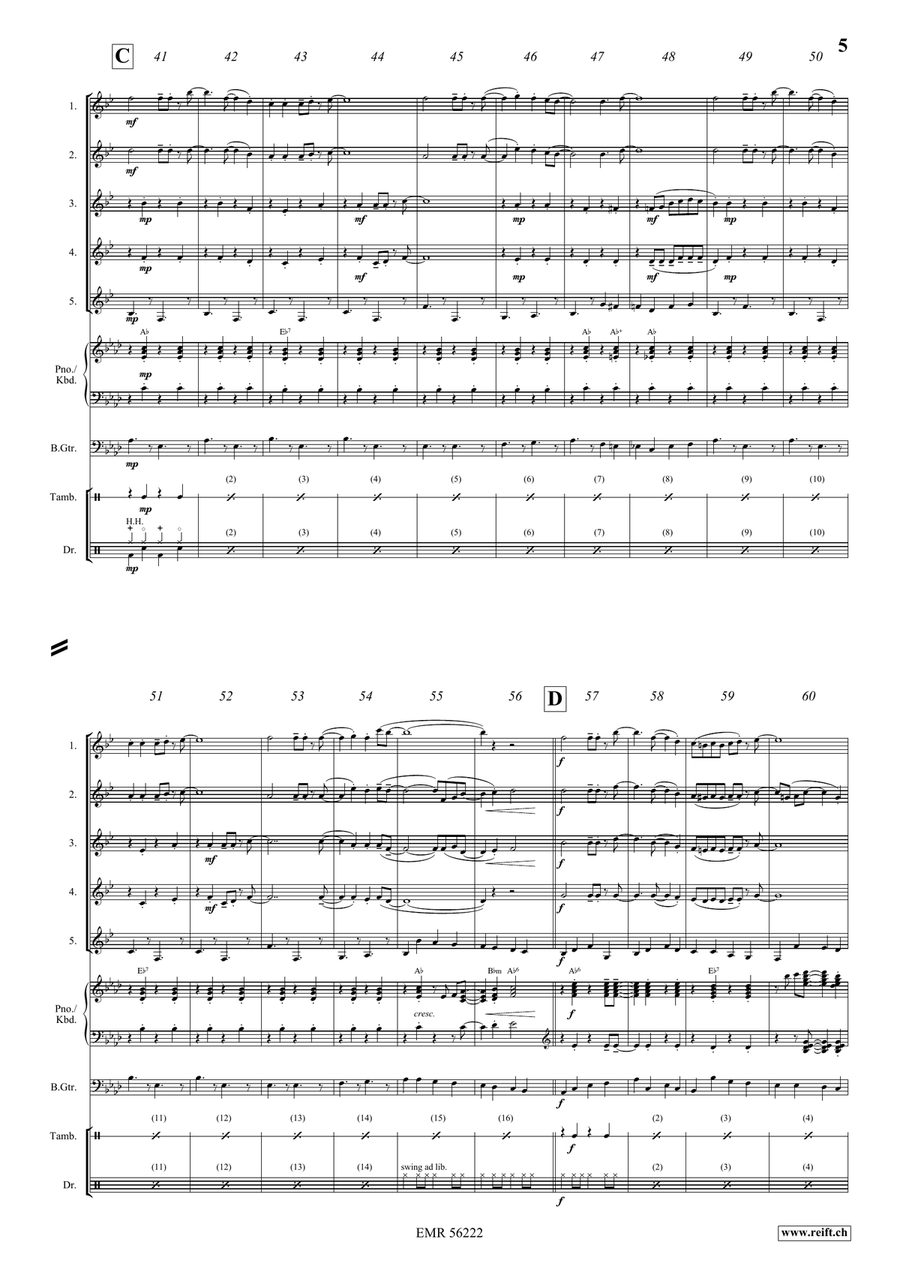 Laurenziberg Laurenziberg Clarinet Quintet scores gallery preview page 6