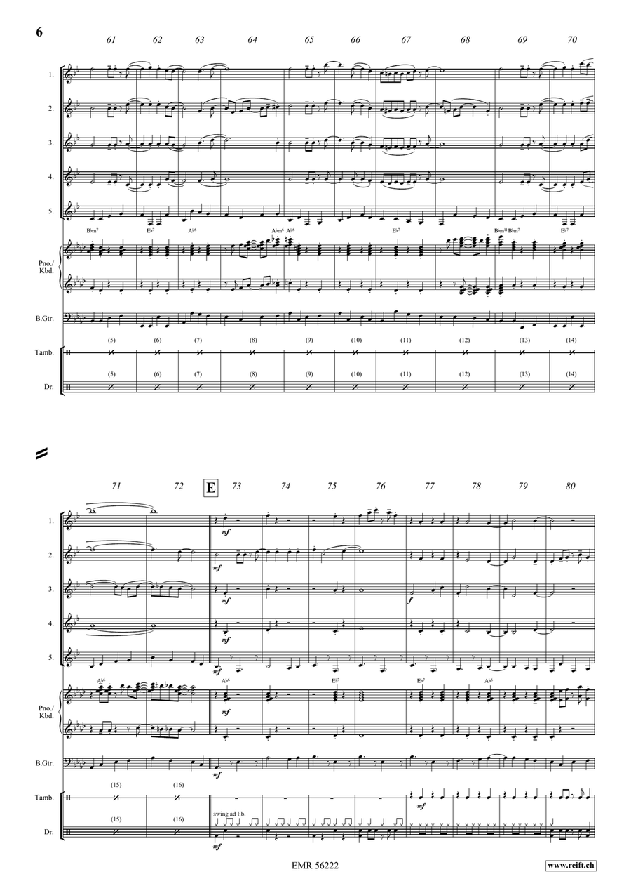 Laurenziberg Laurenziberg Clarinet Quintet scores gallery preview page 7