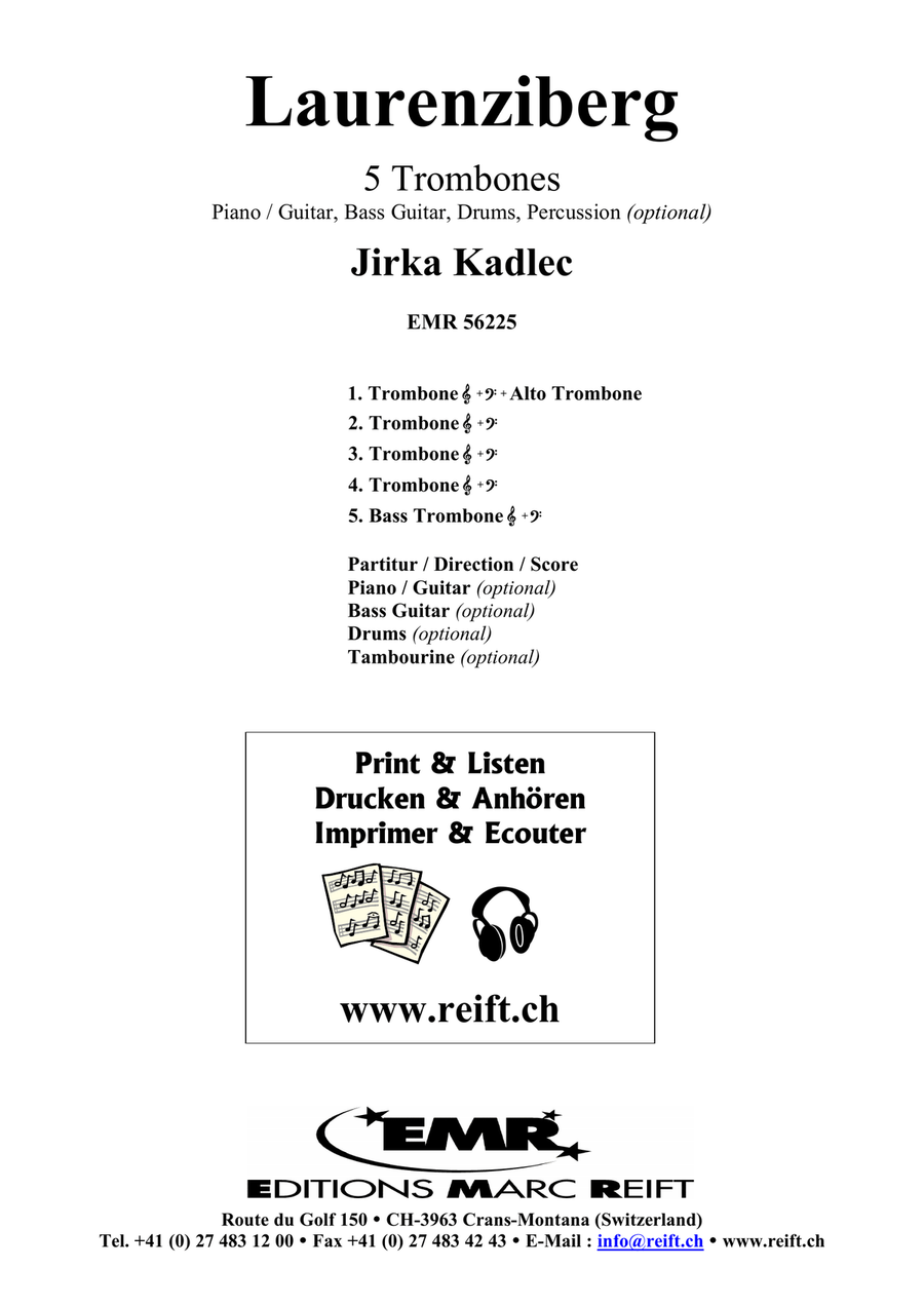 Laurenziberg Laurenziberg Trombone scores gallery preview page 2