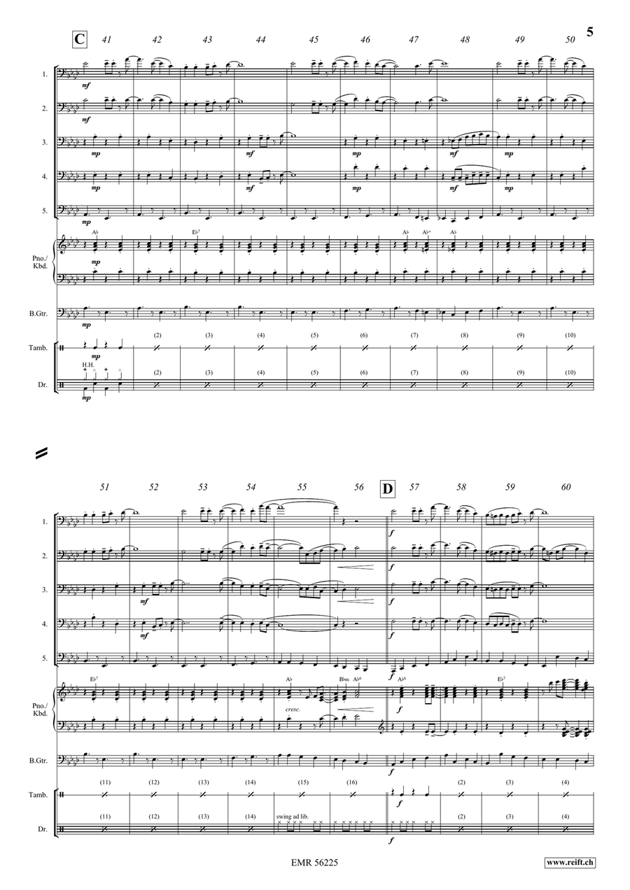 Laurenziberg Laurenziberg Trombone scores gallery preview page 6