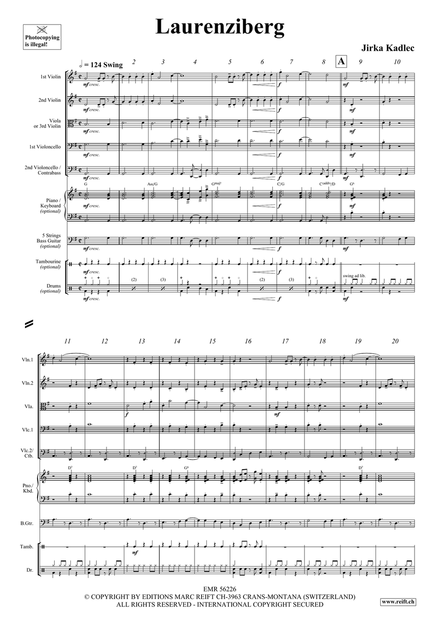 Laurenziberg Laurenziberg String Quintet scores gallery preview page 4