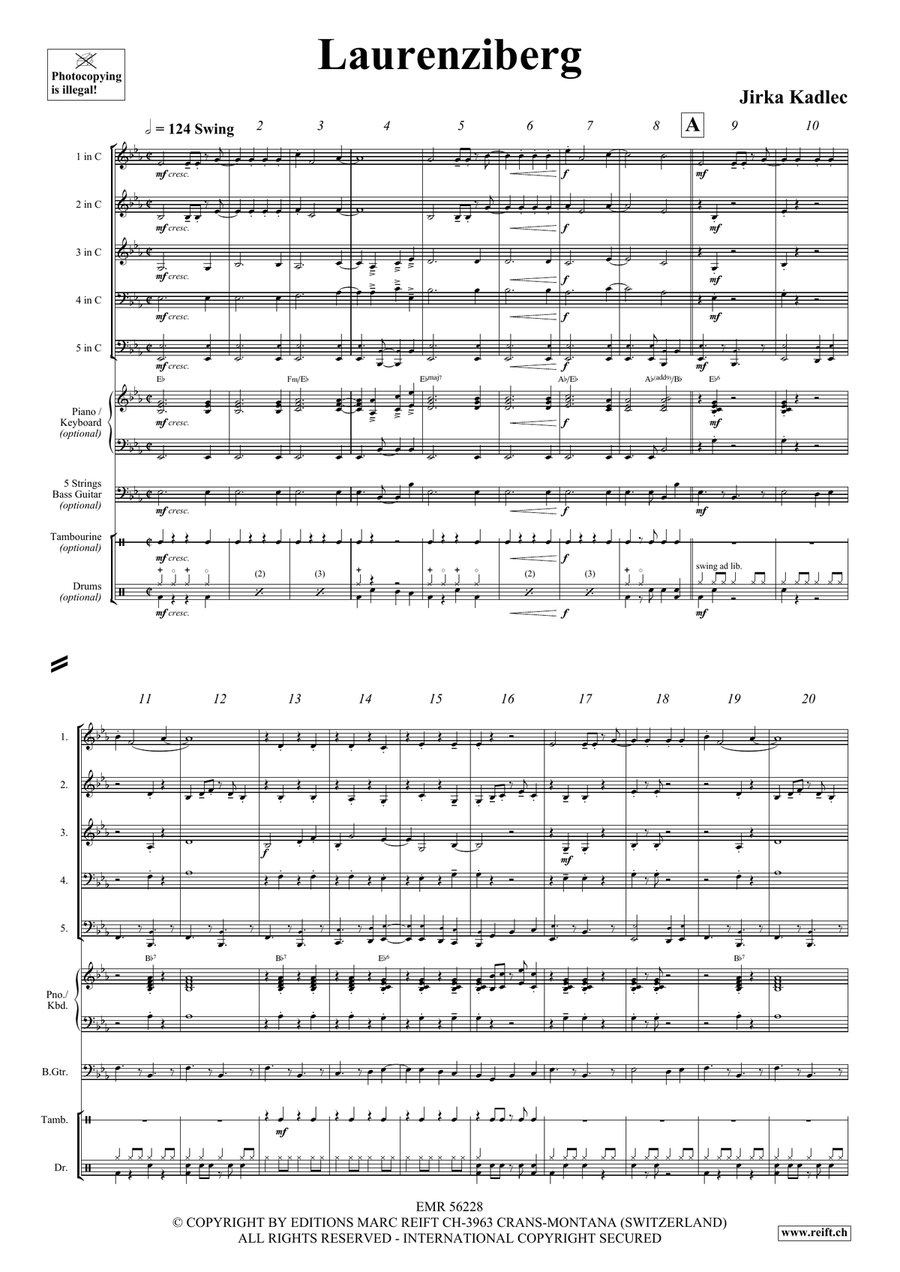 Laurenziberg Laurenziberg Woodwind Quintet scores gallery preview page 4