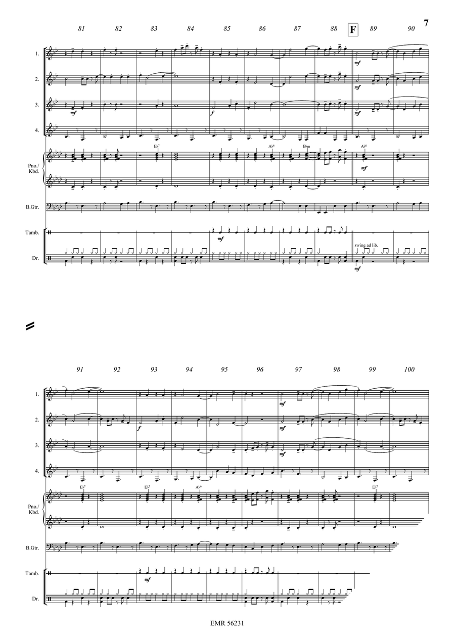 Laurenziberg Laurenziberg Clarinet Quartet scores gallery preview page 8
