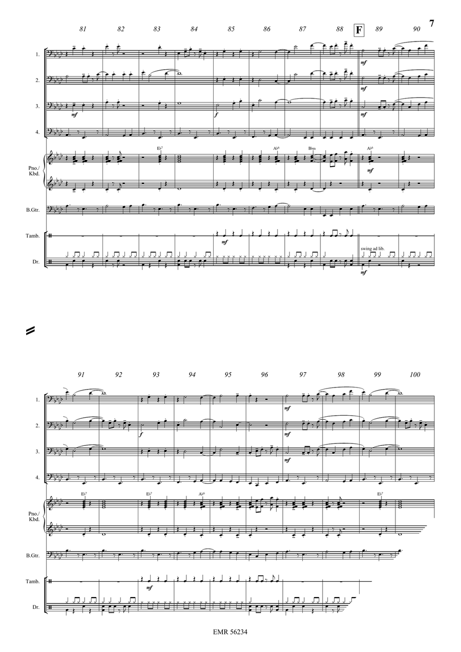 Laurenziberg Laurenziberg Trombone Quartet scores gallery preview page 8