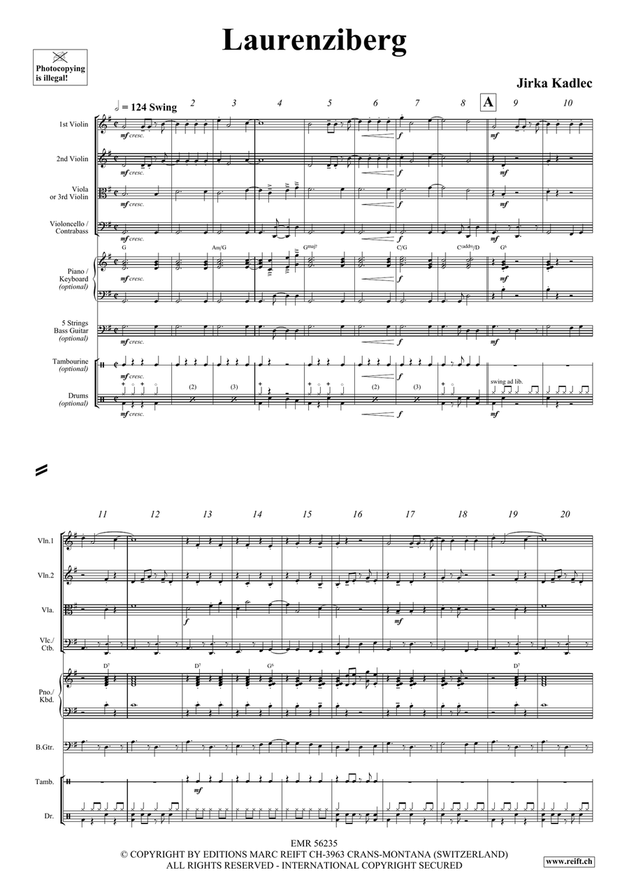 Laurenziberg Laurenziberg String Quartet scores gallery preview page 4