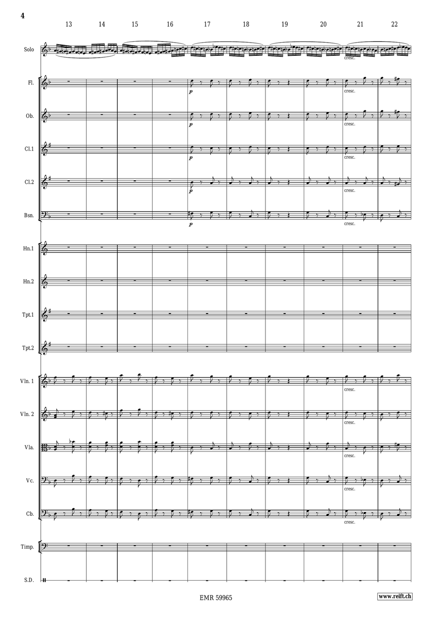 The Flight Of The Bumble Bee Orchestra scores gallery preview page 4