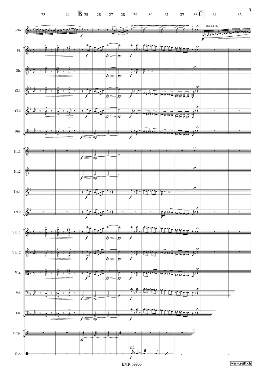 The Flight Of The Bumble Bee Orchestra scores gallery preview page 5