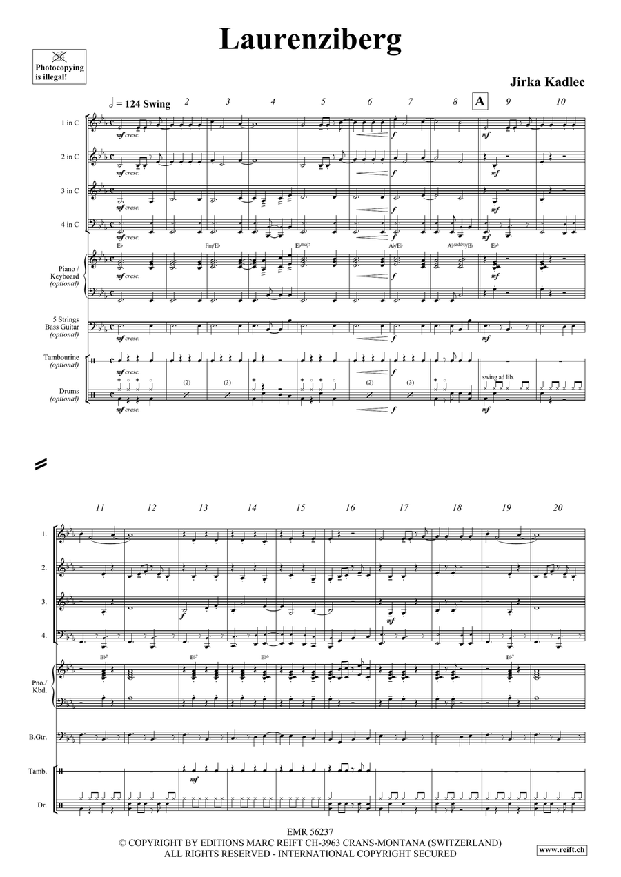 Laurenziberg Laurenziberg Woodwind Quartet scores gallery preview page 4