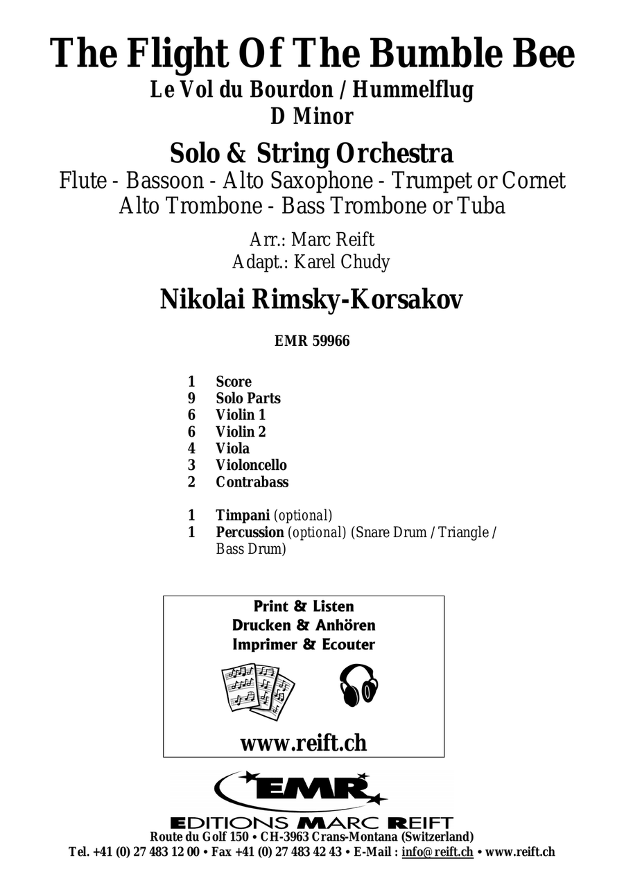 The Flight Of The Bumble Bee String Orchestra scores gallery preview page 2