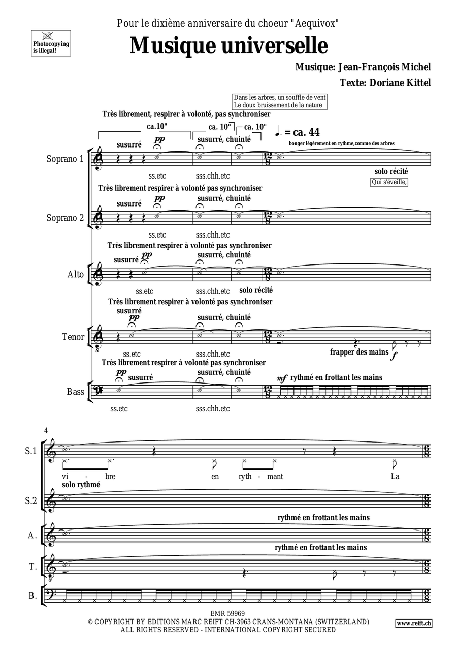 Musique universelle Musique universelle Score scores gallery preview page 4