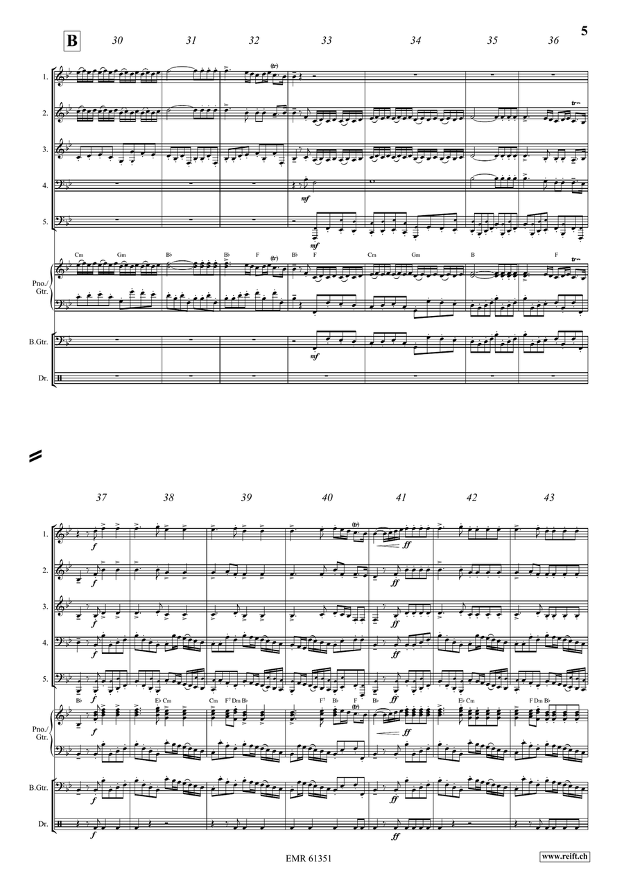 Water Music Highlights Water Music Highlights Score scores gallery preview page 5