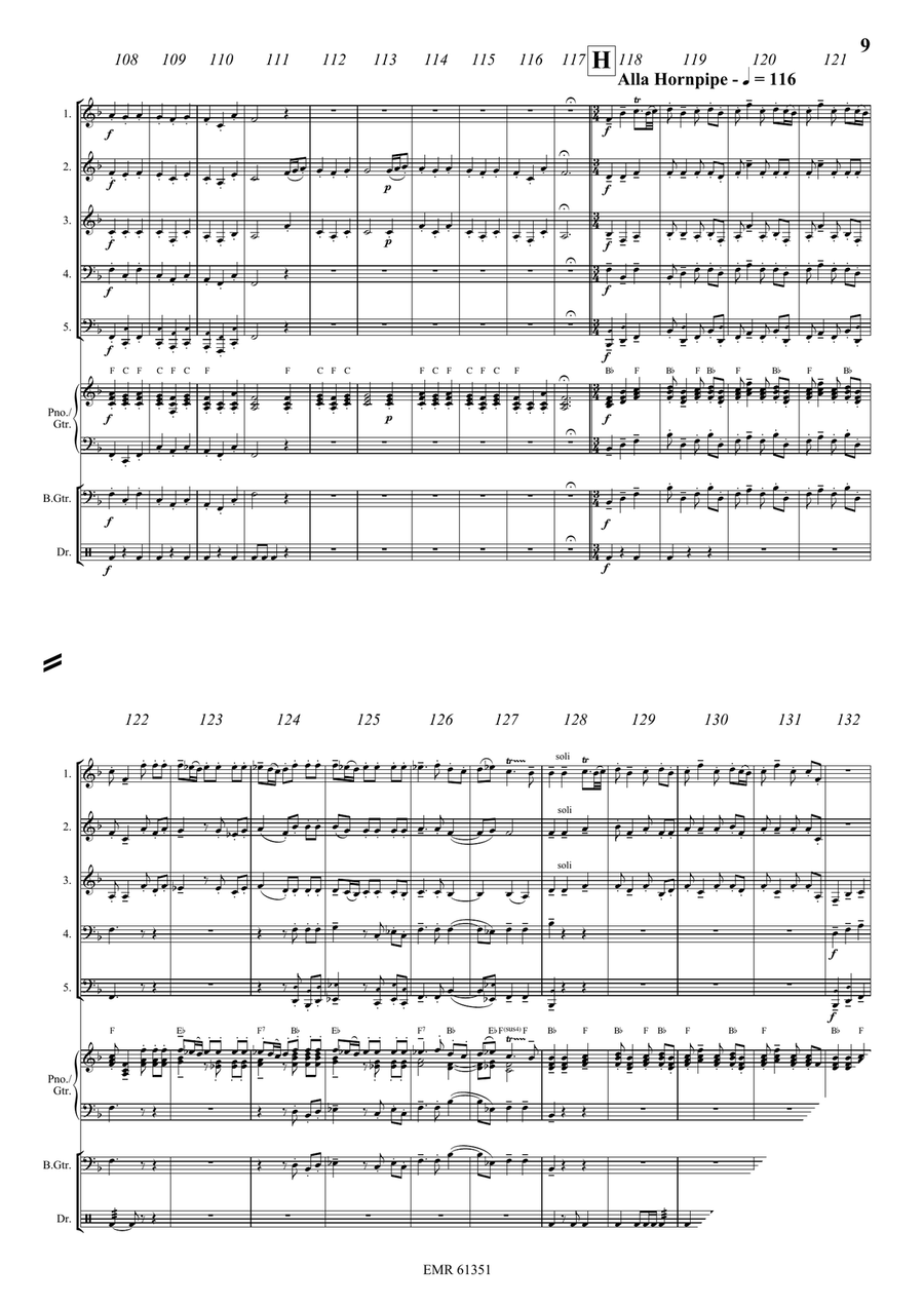 Water Music Highlights Water Music Highlights Score scores gallery preview page 9