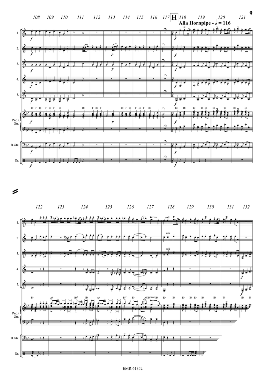 Water Music Highlights Clarinet Quintet scores gallery preview page 9
