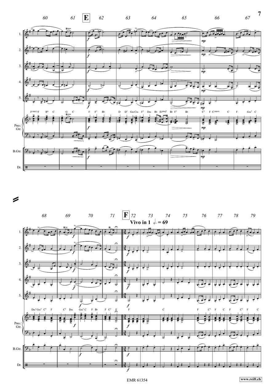 Water Music Highlights Water Music Highlights Cornet scores gallery preview page 7