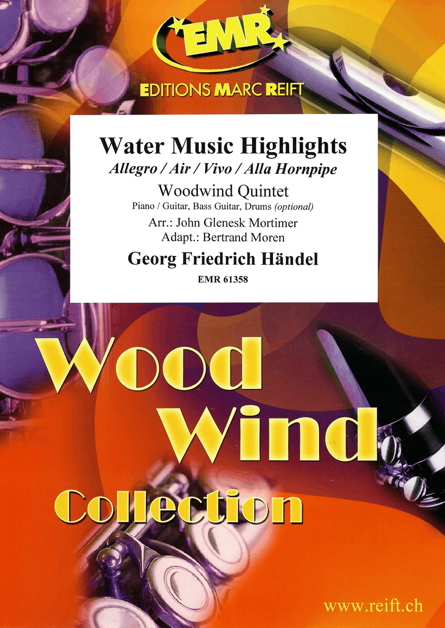 Water Music Highlights Water Music Highlights Woodwind Quintet scores gallery preview page 1