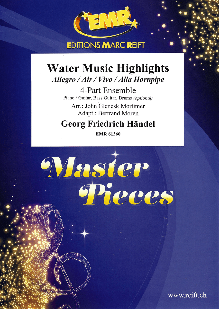 Water Music Highlights Score scores gallery preview page 1
