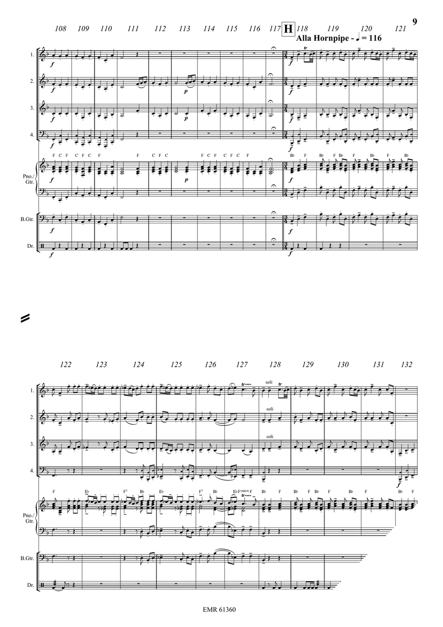 Water Music Highlights Score scores gallery preview page 9