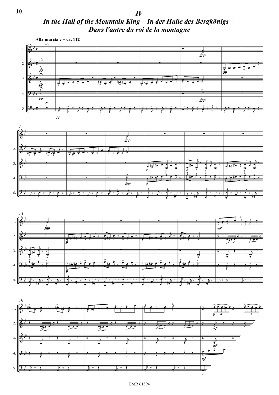 Peer Gynt Peer Gynt Score scores gallery preview page 5