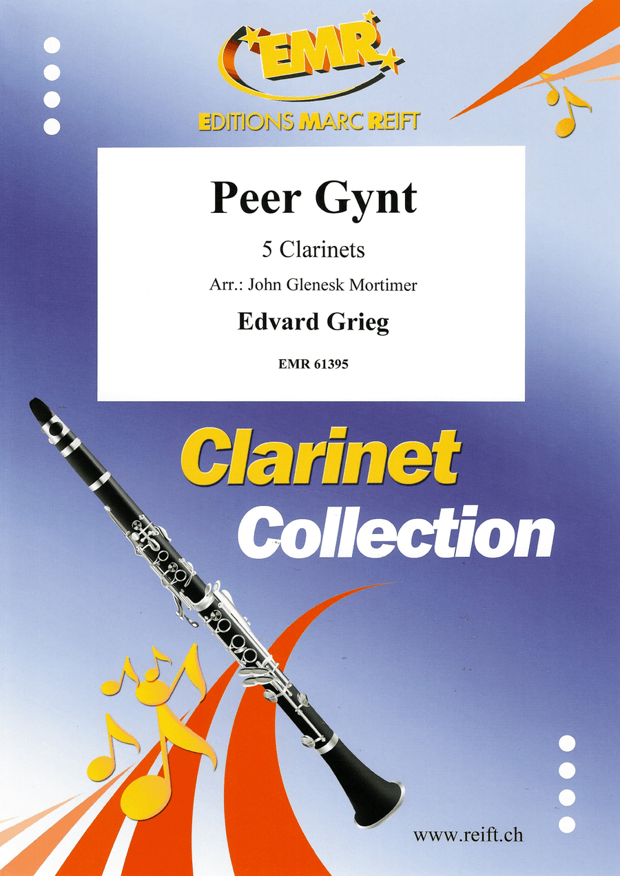 Peer Gynt Peer Gynt Clarinet Quintet scores gallery preview page 1