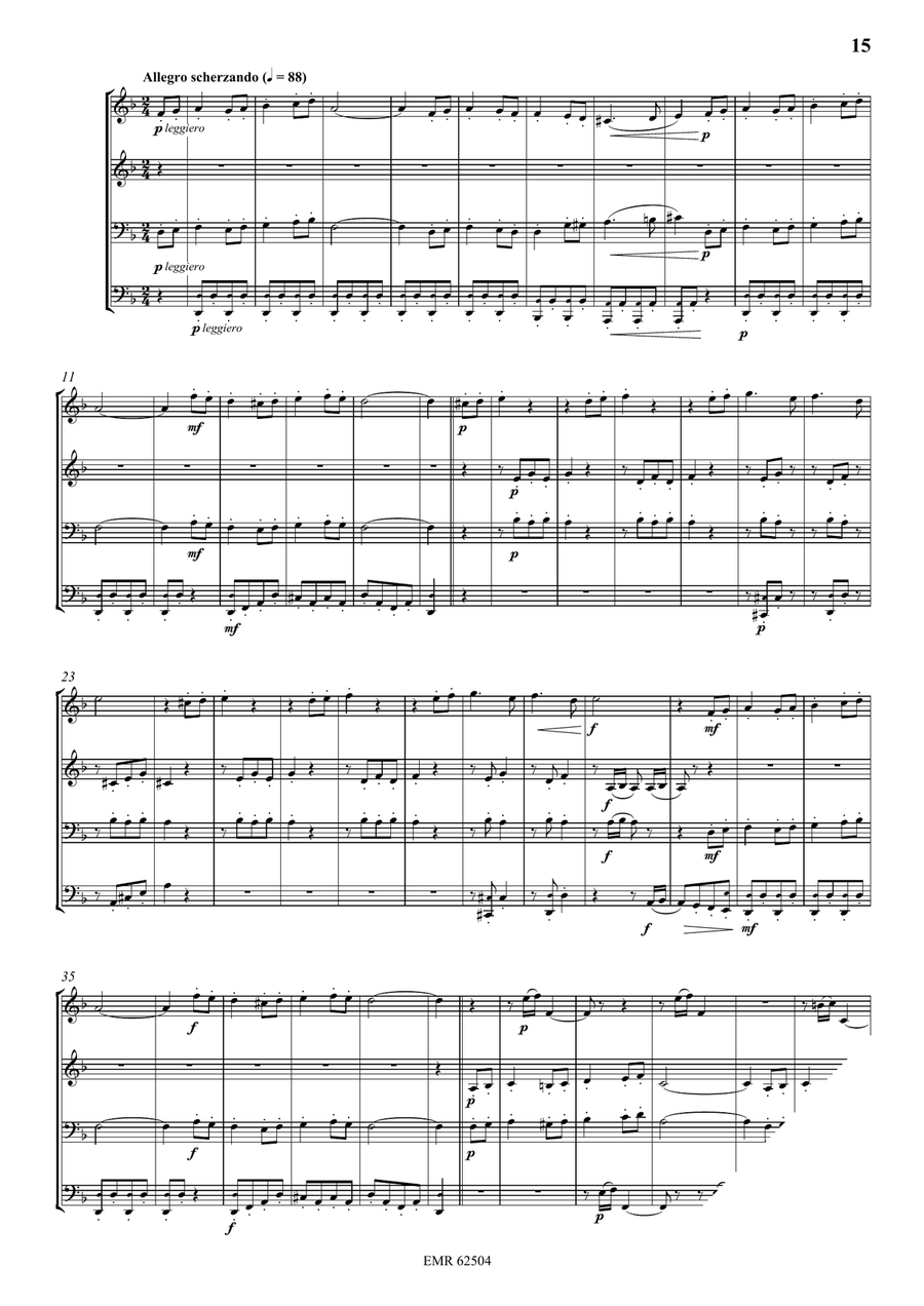 Quartet No. 1 Quartet No. 1 Score scores gallery preview page 5