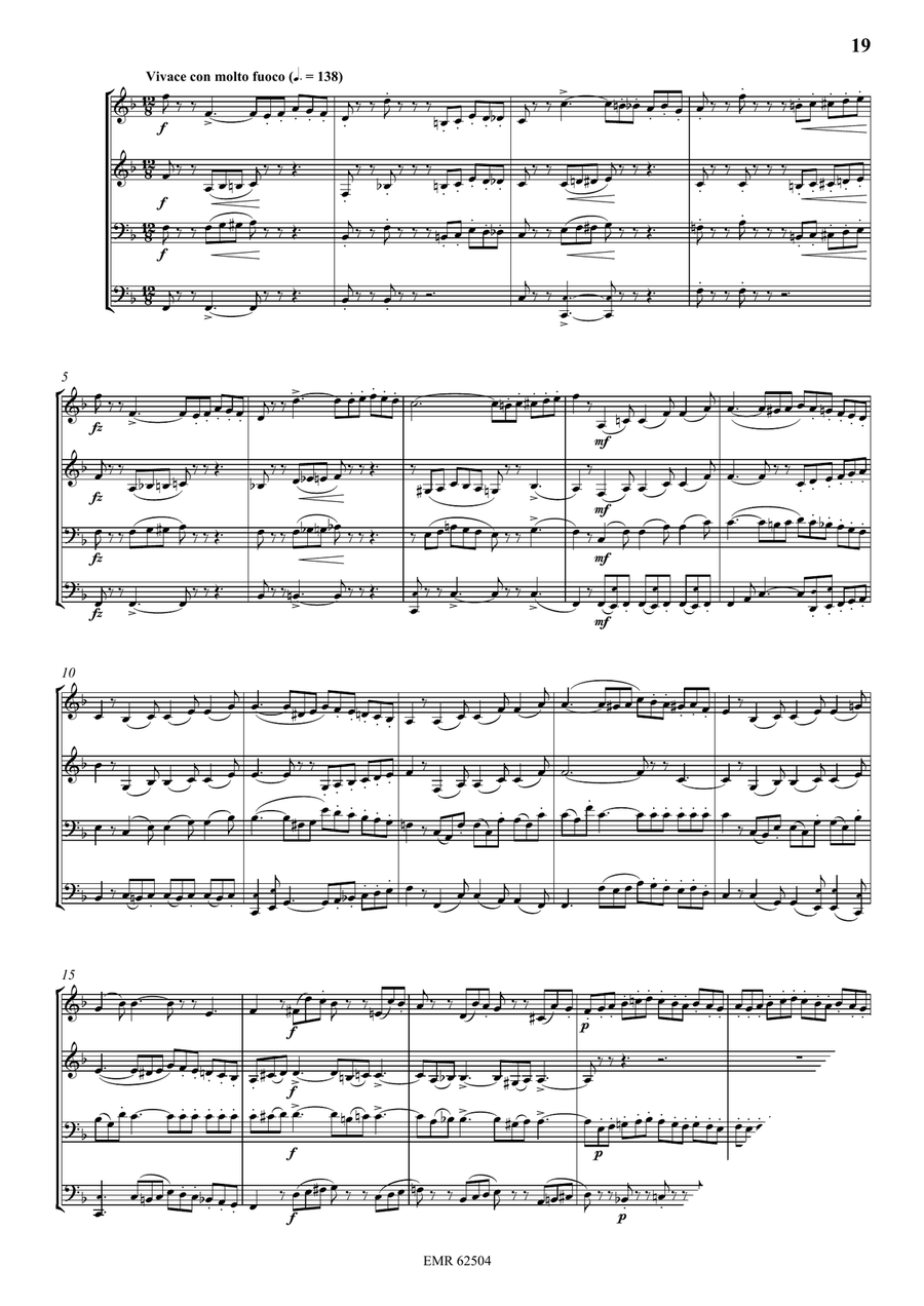 Quartet No. 1 Quartet No. 1 Score scores gallery preview page 6