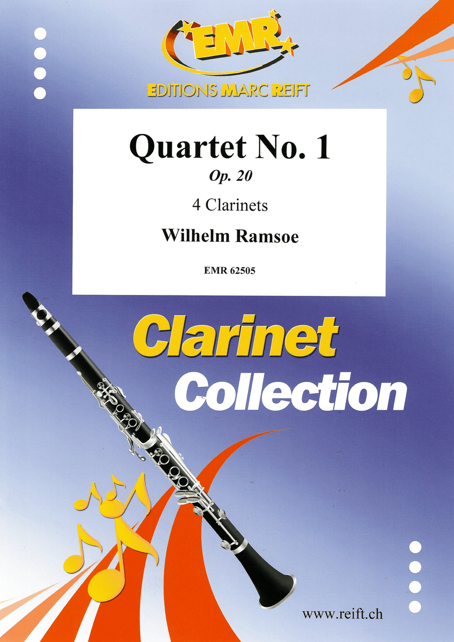 Quartet No. 1 Quartet No. 1 Clarinet Quartet scores gallery preview page 1