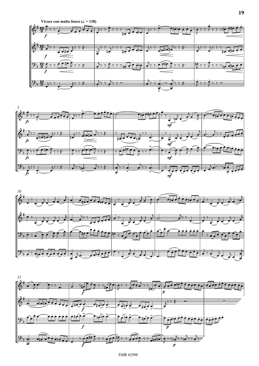 Quartet No. 1 Quartet No. 1 Brass Quartet scores gallery preview page 6