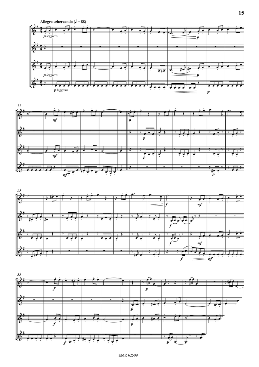 Quartet No. 1 Quartet No. 1 Cornet scores gallery preview page 5